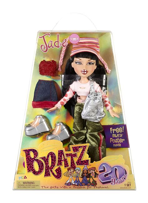 Buy Bratz 20 Yearz Special Edition Original Fashion Doll Jade - Holographic Packaging ...