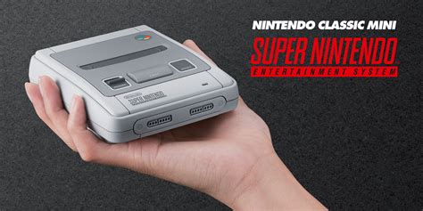 Nintendo announces the Nintendo Classic Mini: Super Nintendo ...