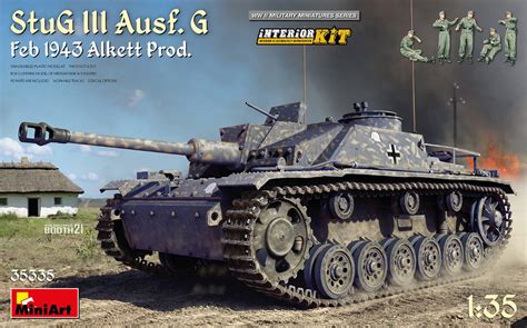 1/35 StuG III Ausf. G Feb 1943 Alkett Prod. Interior Kit - Miniart | Vše pro modeláře Art Scale