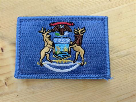 State of Michigan Flag Patch : vexillology