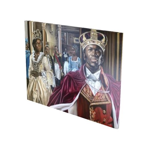 Empire of Ayiti (canvas print) - Akomics Art