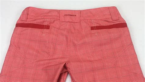 Chase 54 Plaid Red White Golf Pants Women’s Size 6 | eBay