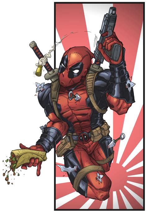 Deadpool t-shirt design by muglo on DeviantArt