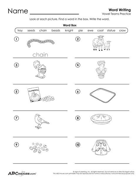 Abc Mouse Worksheets - paringin-st2