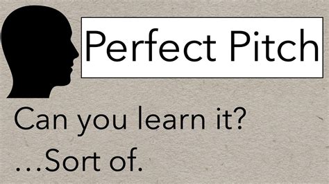 Perfect Pitch, and why almost nobody is tone deaf. - YouTube