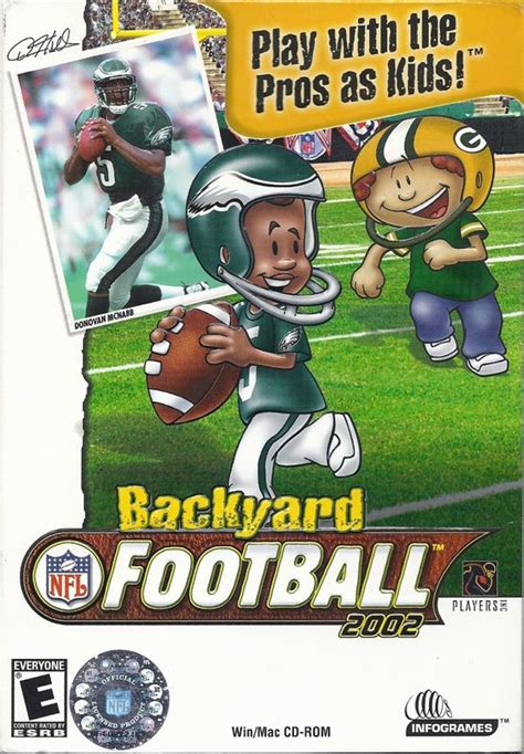 Backyard Football 2002 (2001) box cover art - MobyGames