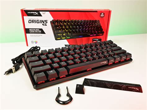 HyperX Alloy Origins 60 review: Red linear switches, RGB, and oh so ...