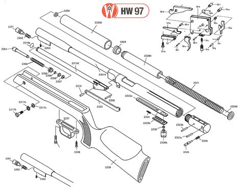 B3 Air Rifle Parts Diagram B3 Air Rifle Lever Pivot Cocking