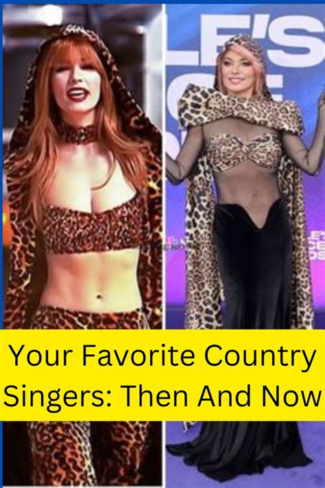 Your Favorite Country Singers: Then And Now in 2023 | Singer, Country ...