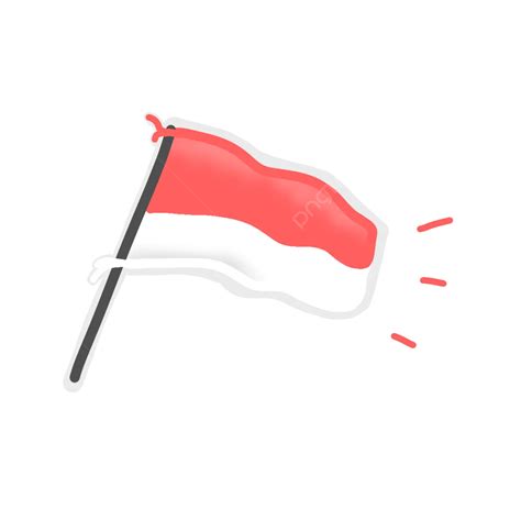 Indonesian Flag Illustration, Indonesia, Flag, Indonesian PNG ...