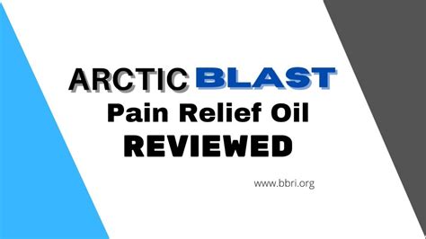 Arctic Blast, MY REVIEW of this pain solution... Did it work?