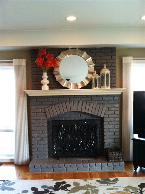 Painting Over Painted Brick Fireplace – Fireplace Guide by Linda