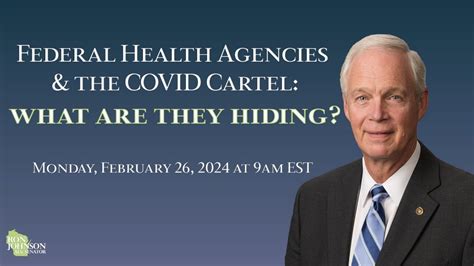 Sen. Ron Johnson: What Is COVID Cartel Hiding? - ac.news