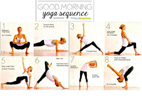 Morning Yoga Routine - TRIED: a bit simplistic; not great for beginners ...