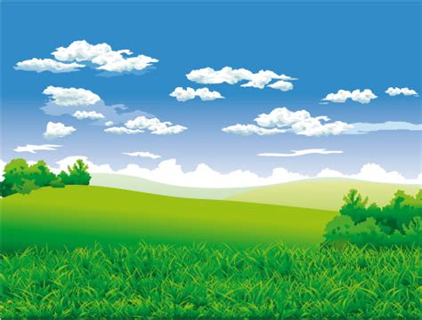 9 Landscape Vector Art Free Images - Free Vector Nature Landscape Background, Landscape Vector ...