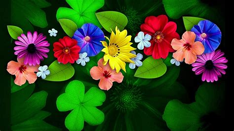 🔥 Download 4k Flowers Wallpaper Green Flower HD by @bjones58 | Pictures ...