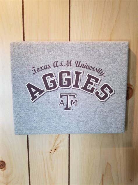 Texas A&M University T-shirt Canvas | Etsy