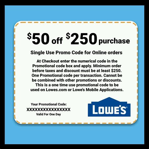 Coupons For Lowes Printable