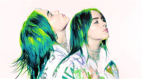 Billie Eilish With Green Hair Wallpaper 4k Ultra HD ID:4097