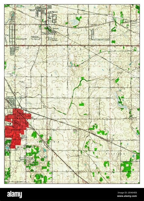 Crown point indiana map hi-res stock photography and images - Alamy