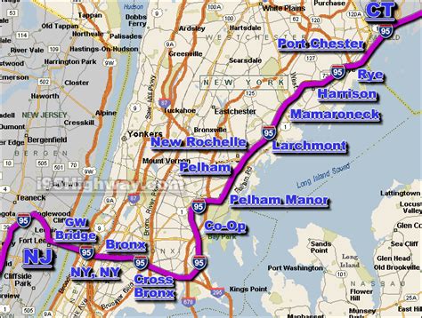 I-95 New York State Traffic Maps