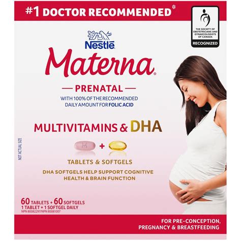 Nestlé MATERNA® + DHA Prenatal Supplement Combo-Pack | Walmart Canada