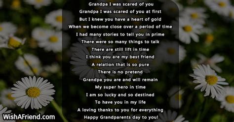 Poems For Grandparents Day