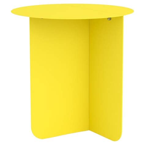 Colour, a Modern Coffee / Side Table, RAL 1016 - Sulfur Yellow, by BAS VELLEKOOP For Sale at 1stDibs
