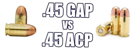 DifferBetween | Difference Between .45 ACP and GAP Pistols