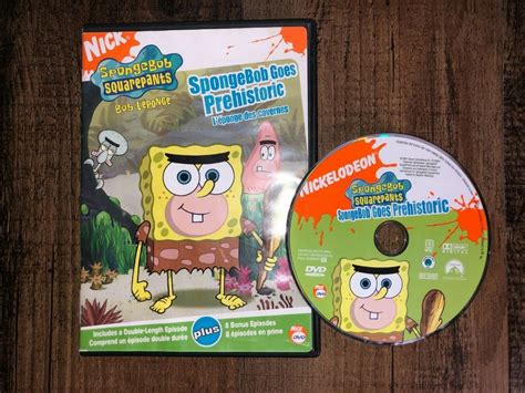 Spongebob Squarepants - Spongebob Goes Prehistoric (DVD, 2006) Nickelodeon 97368795464 | eBay