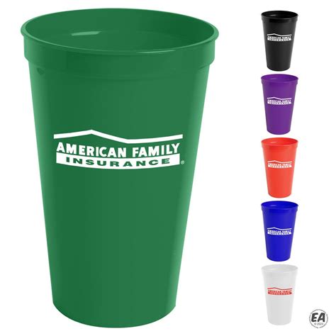 Promotional 22 oz Polypropylene Stadium Cup | Customized Plastic Cups ...