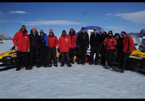 Global Warming Scientists Drill Ice Cores and Discover Sound of a Glacier