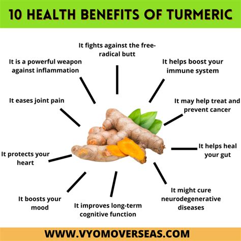 10 Health Benefits of Turmeric - Infographic - JustPaste.it