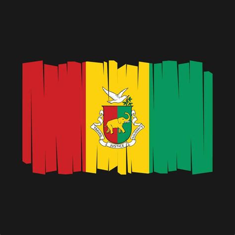 Guinea Flag Vector 21934138 Vector Art at Vecteezy