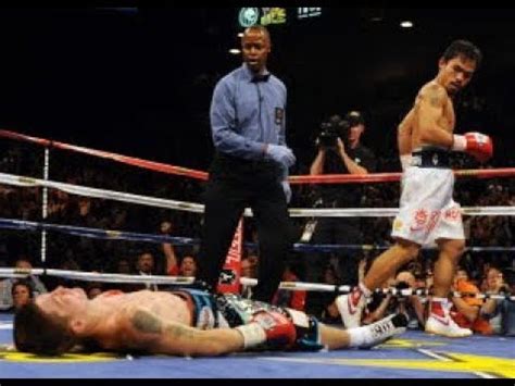 THE KNOCKOUT OF Ricky Hatton | Manny Pacquiao vs. Ricky Hatton Round 1 ...