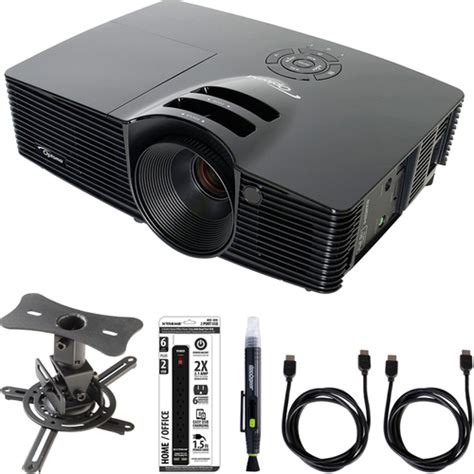 Optoma Full 3D 1080p DLP Home Theater Projector w/ Ceiling Mount Kit | BuyDig.com