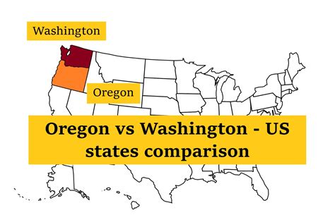 Oregon vs Washington - US states comparison - GEOGRAPHY HOST