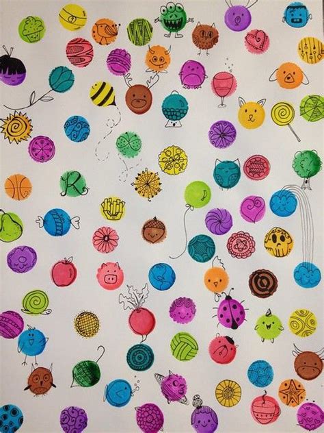 Do-A-Dot Art Doodles | Dot markers art, Marker crafts, Dots art