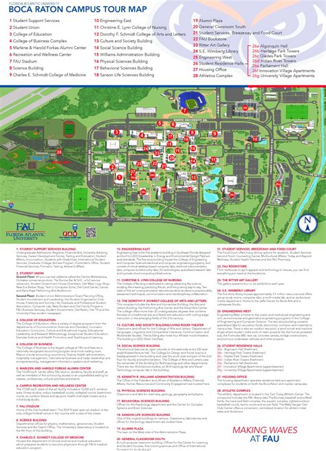 Fau Boca Raton Campus Map - Campus Map