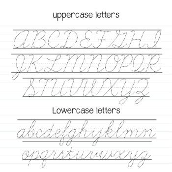 Tracing Font, Cursive Writing, Cursive Font, Cursive Handwriting ...