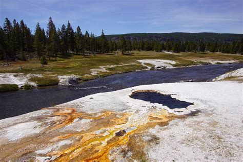 Firehole River Swimming Area – Yellowstone National Park, Wyoming