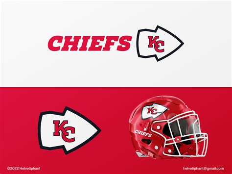 Kansas City Chiefs - logo redesign proposal by Helvetiphant™ on Dribbble