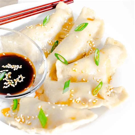 Vegan Dumplings | dairy free + gluten free | kiipfit.com