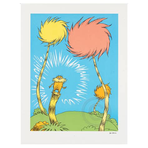 The Lorax - Book Cover — The Art of Dr. Seuss Collection, Published by Chaseart Companies