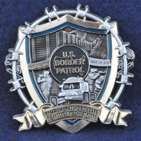 US Border Patrol Commemorating 90 years | Challengecoins.ca