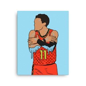 Trae Young ice Trae Canvas Print - Etsy