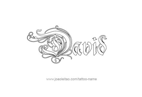 David Prophet Name Tattoo Designs - Page 4 of 5 - Tattoos with Names