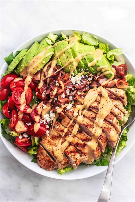 Chicken Avocado Salad | Creme De La Crumb