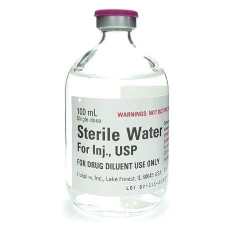 Water For Injection, SDV | McGuff Medical Products