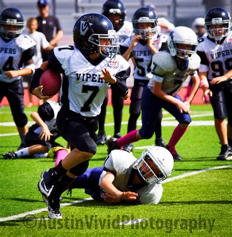 pop warner football | austin vivid photography